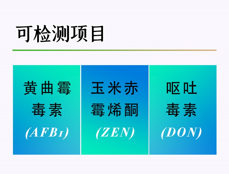 真菌毒素多合一檢測(cè)卡